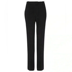 Joseph Ben Crepe Stretch Black Pants Sz 6